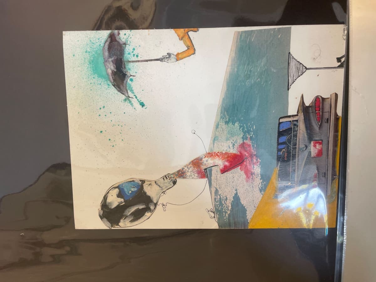 Kevin Blake art in the waste of a peaceable world