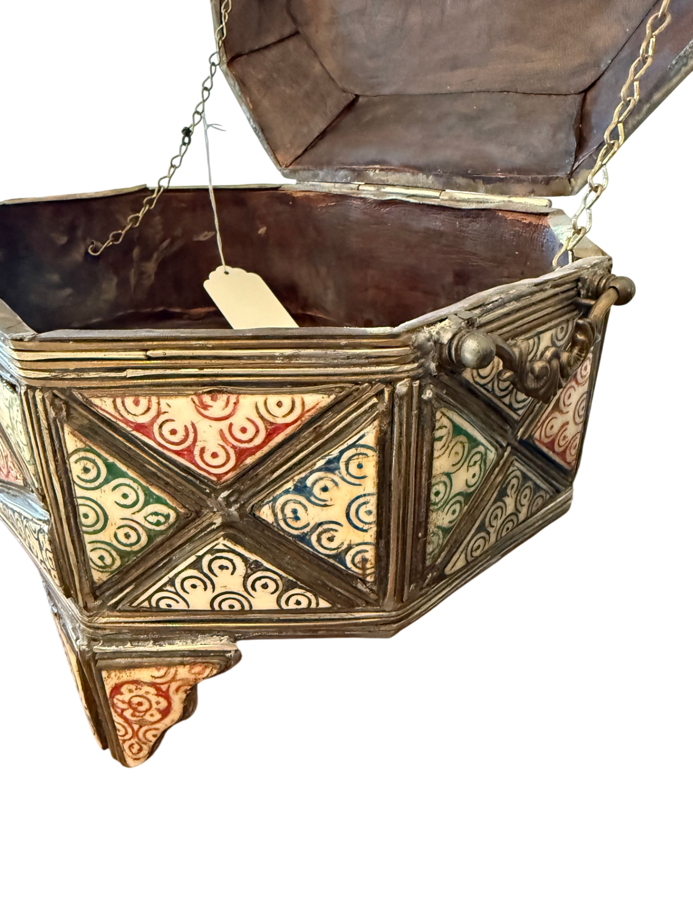 Handmade Antique Turkish Bone Jewelry Box