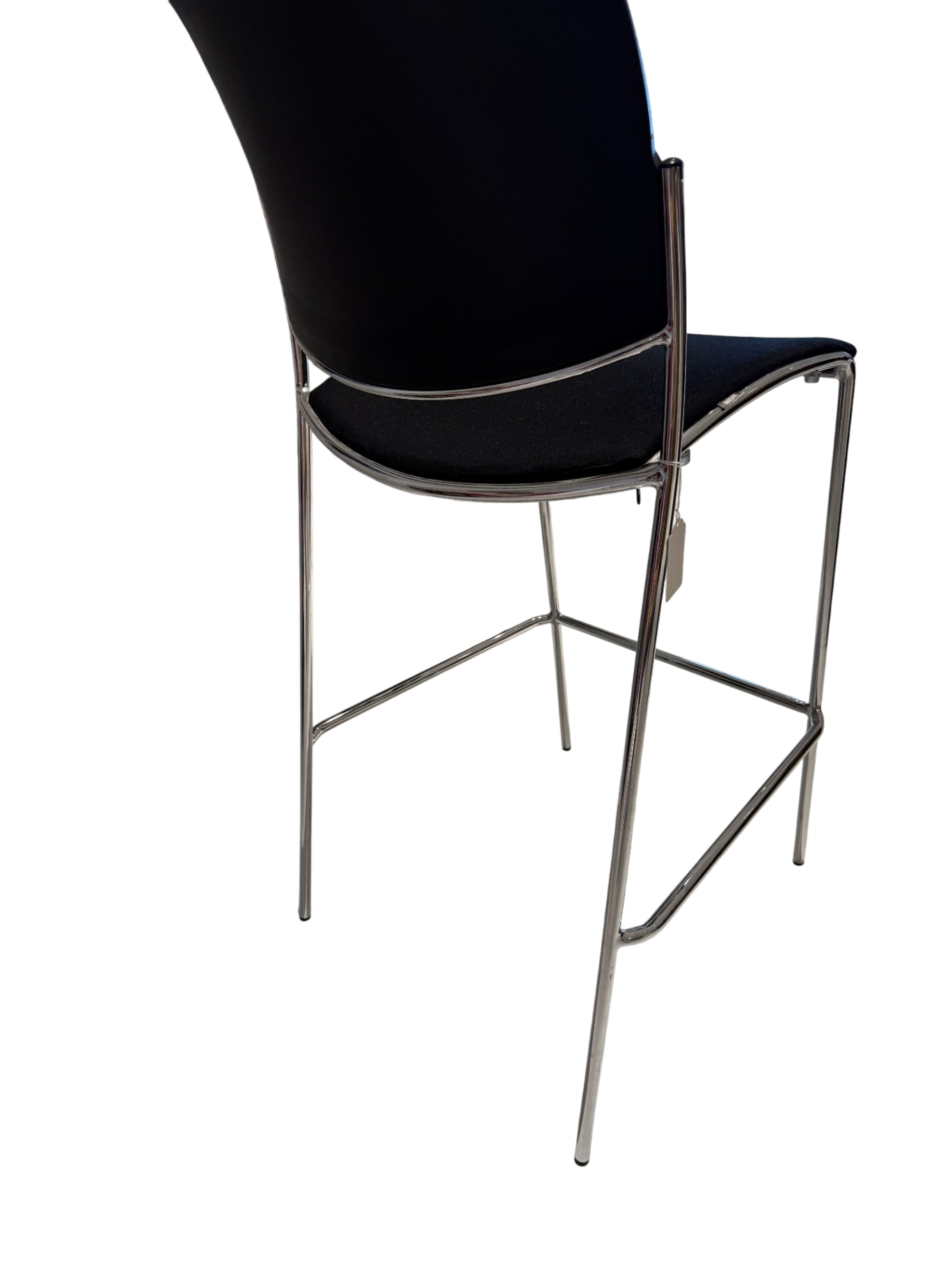 Modern Black Bar Stool (Set of 2)
