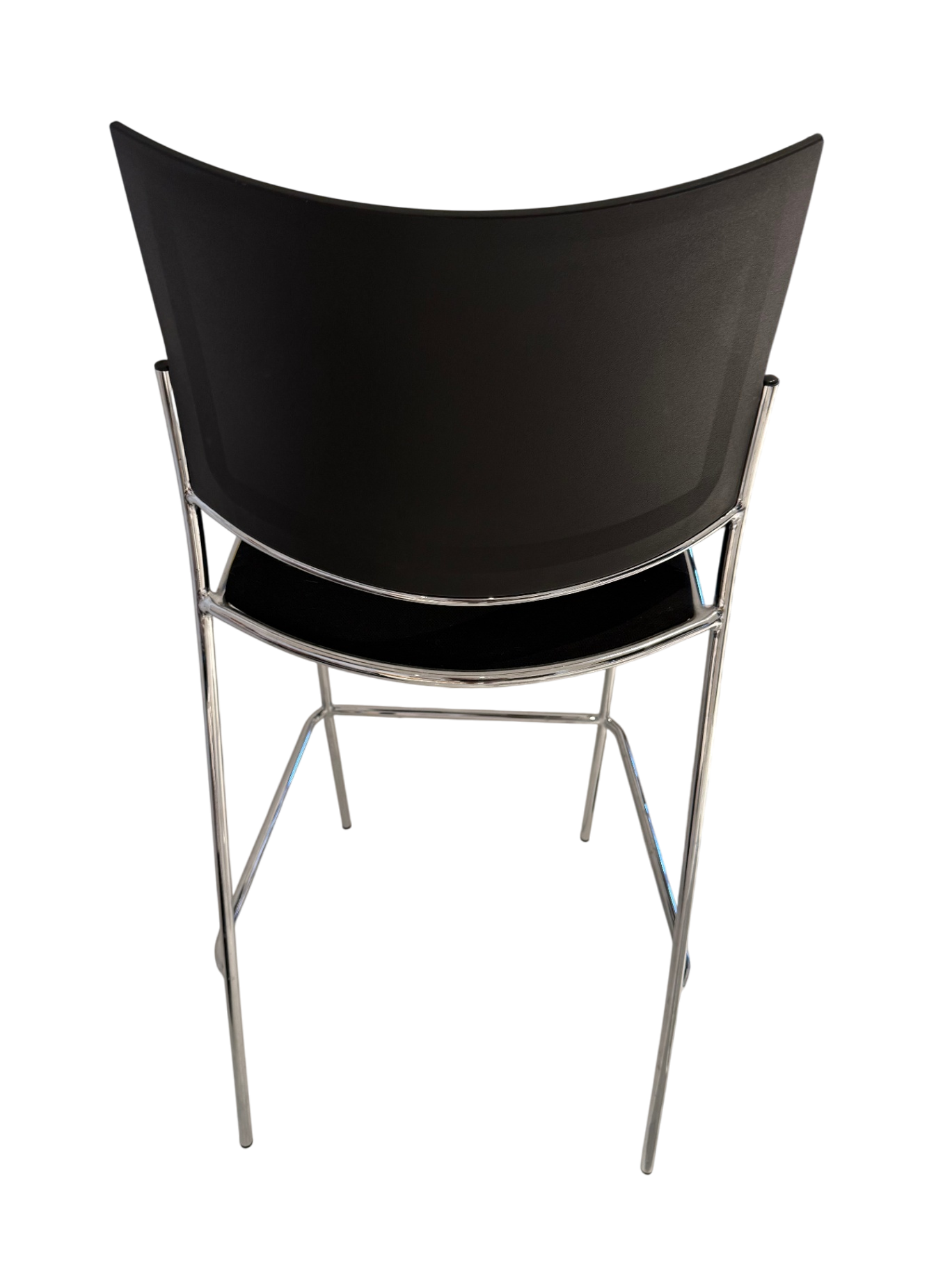 Modern Black Bar Stool (Set of 2)