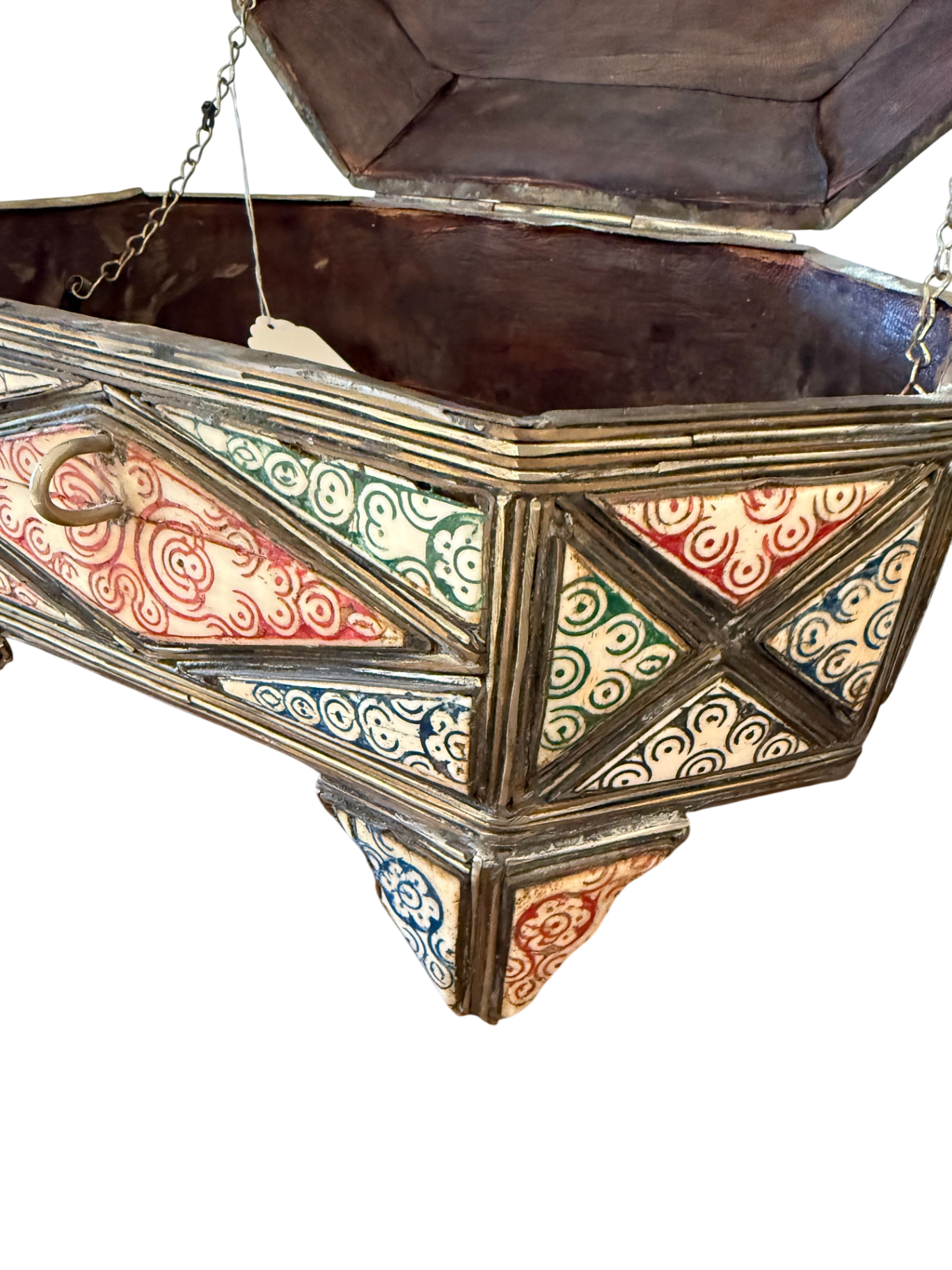 Handmade Antique Turkish Bone Jewelry Box