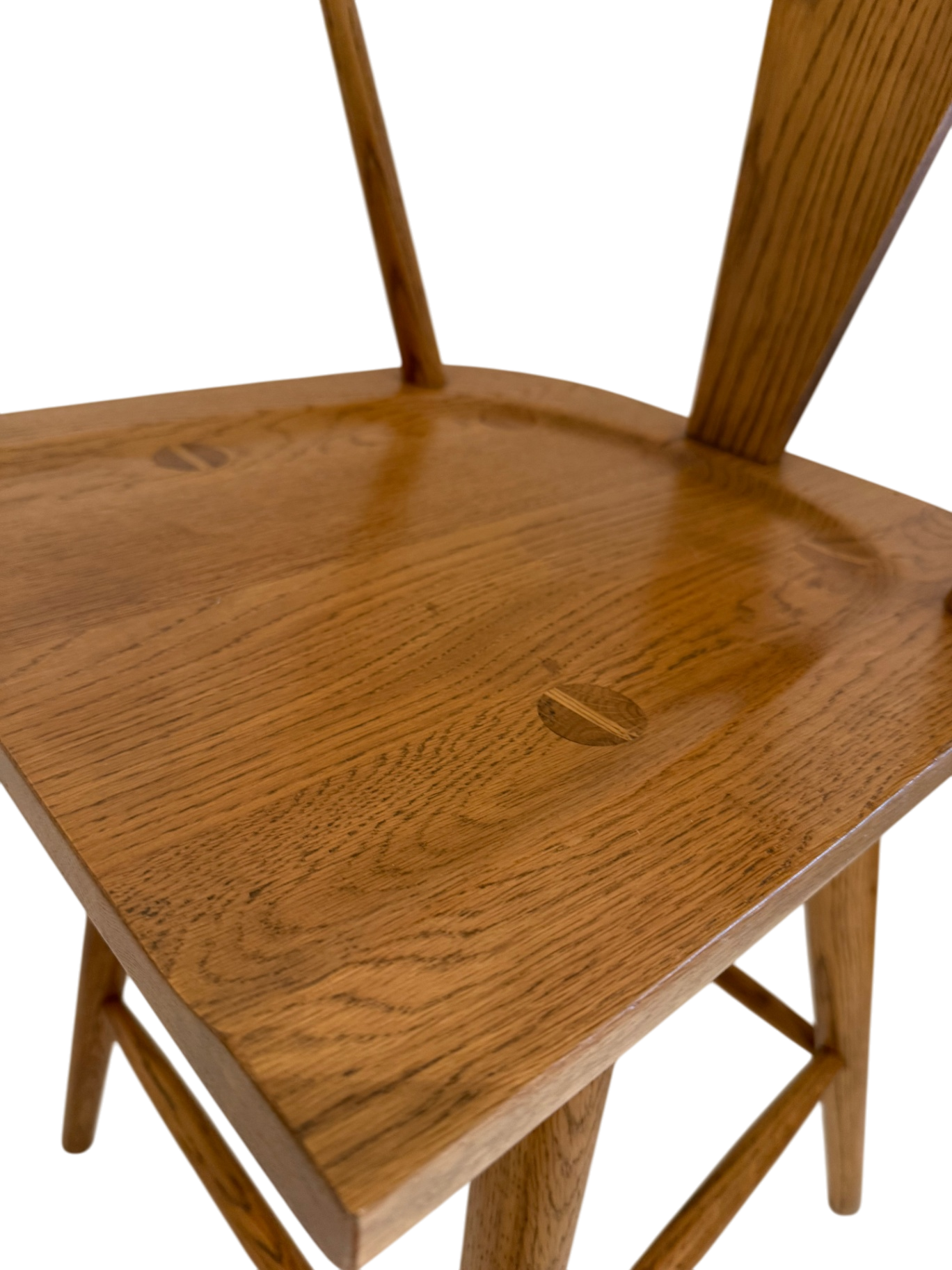 Set of 2 Ripley Bar & Counter Stools, Sandy Oak by Four Hands