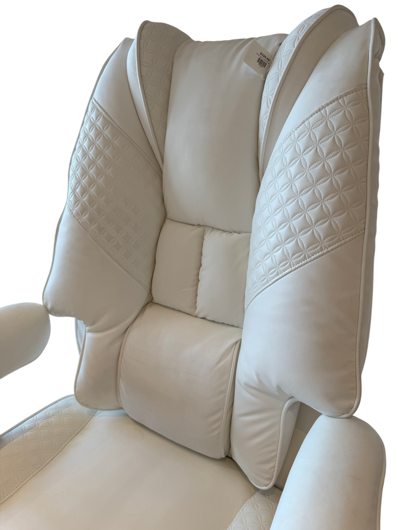 Large Offwhite Office Chair - Office Throne