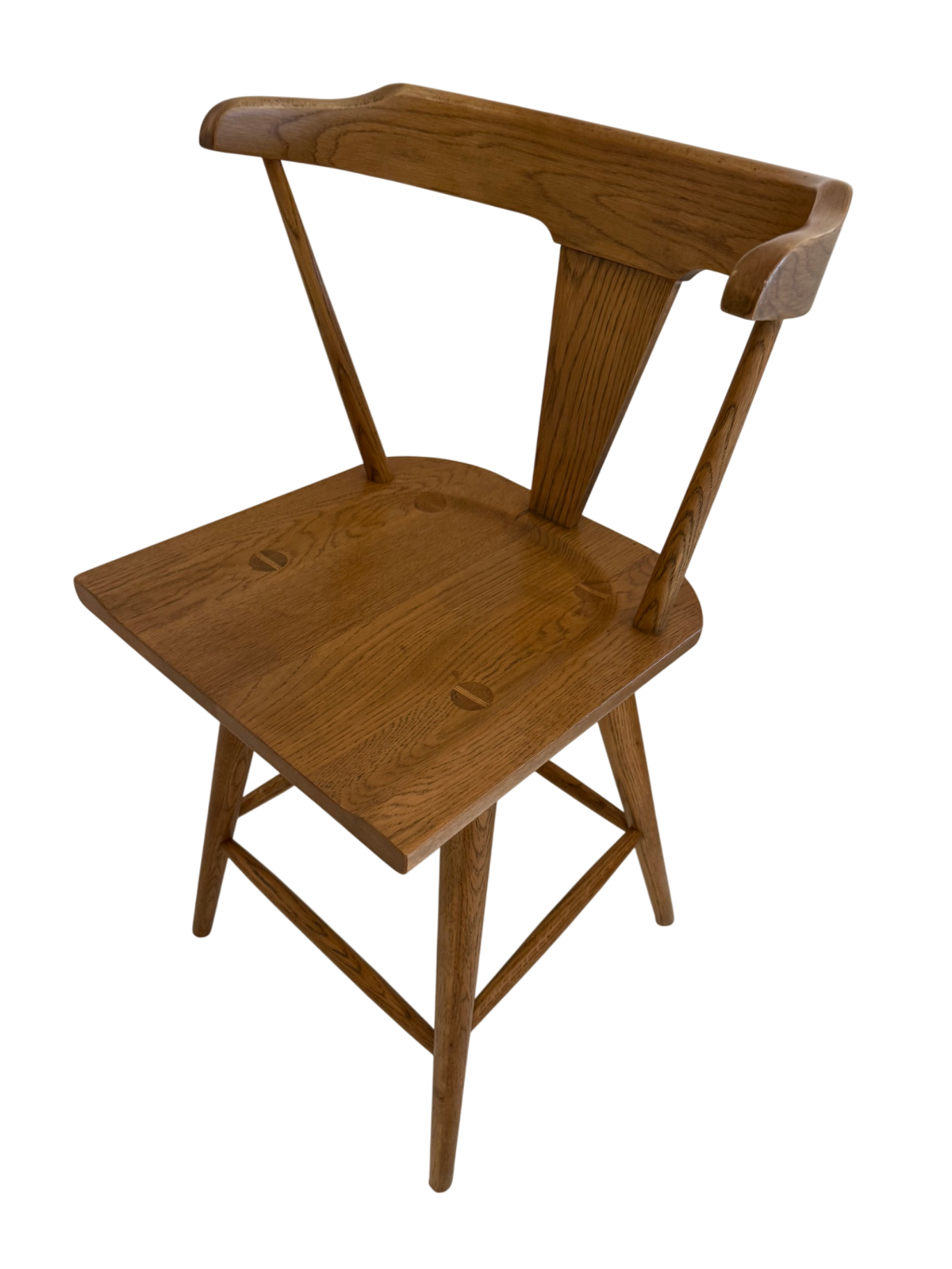 Set of 2 Ripley Bar & Counter Stools, Sandy Oak by Four Hands