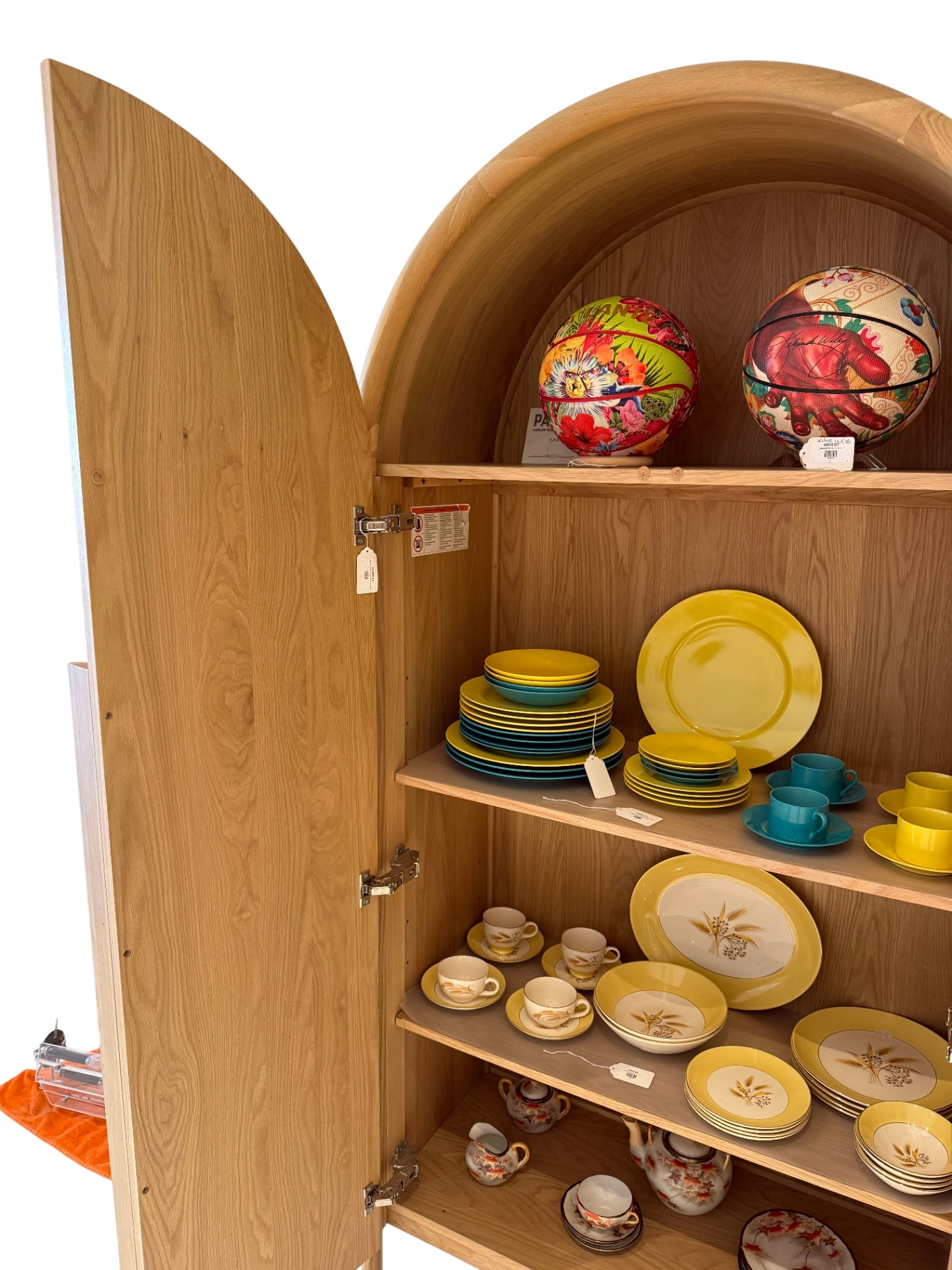 Annie 38" Natural Storage Cabinet by Leanne Ford