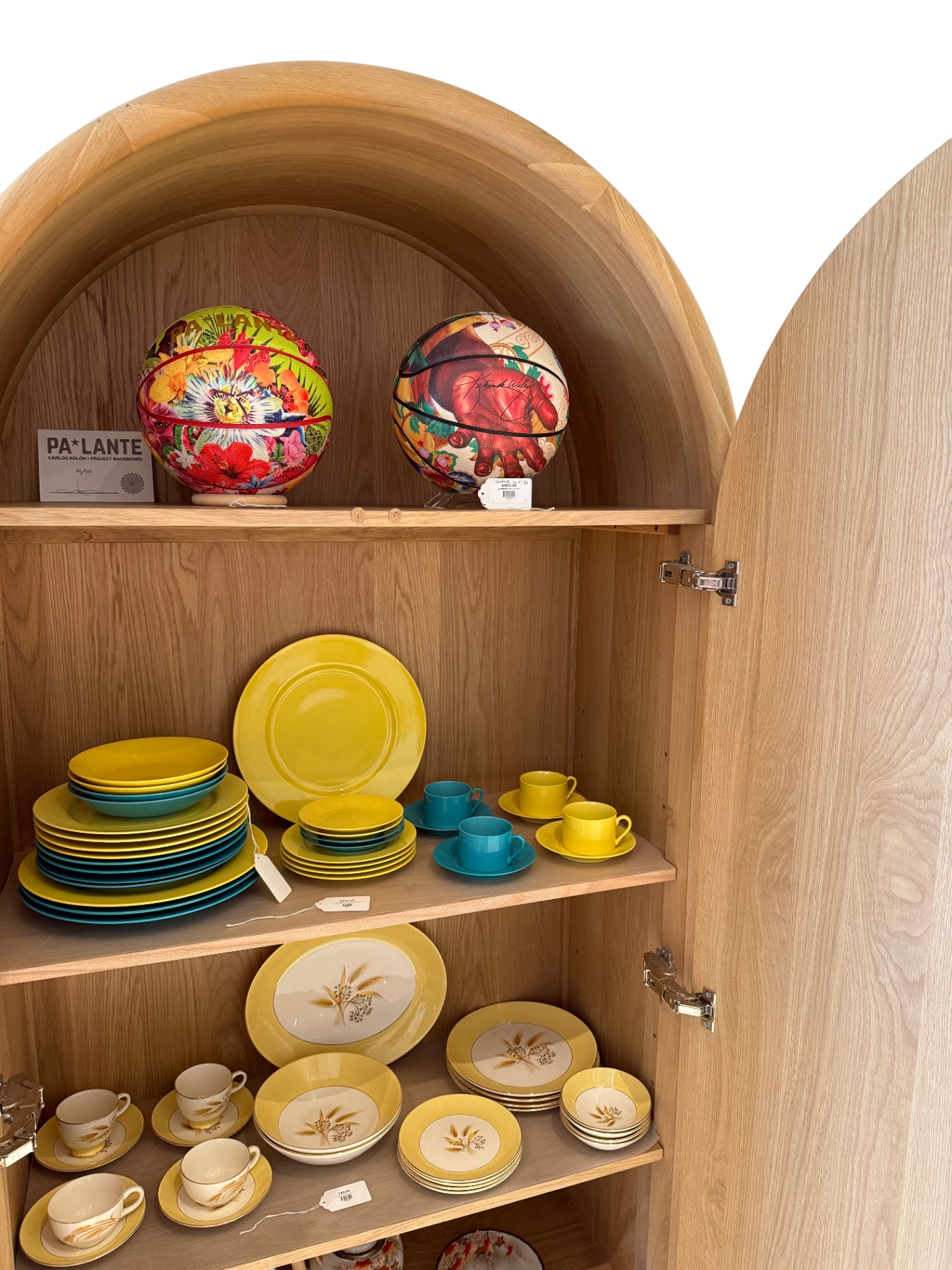 Annie 38" Natural Storage Cabinet by Leanne Ford