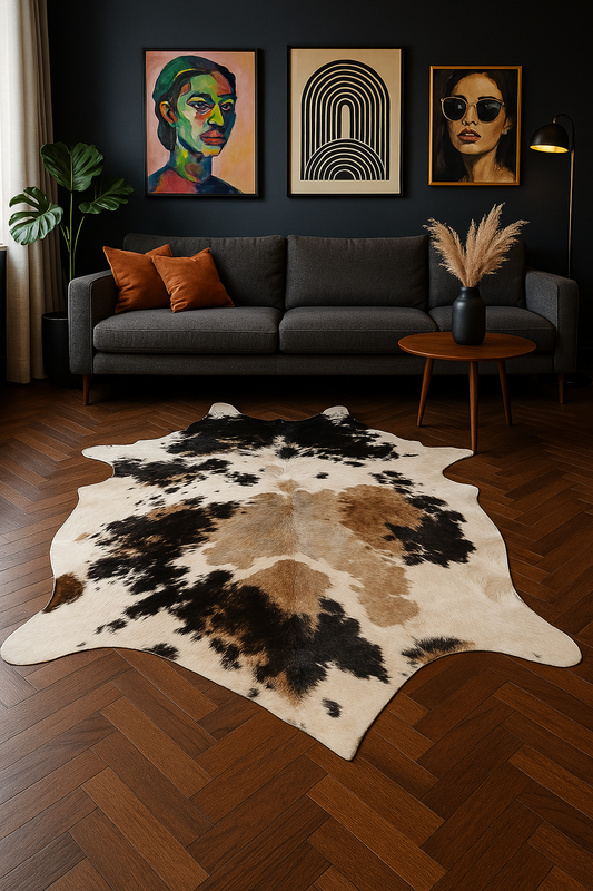 Authentic Large Cowhide Ride (75x95)