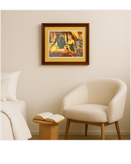Framed Vintaged 1951 Movie Poster - The Man Inside